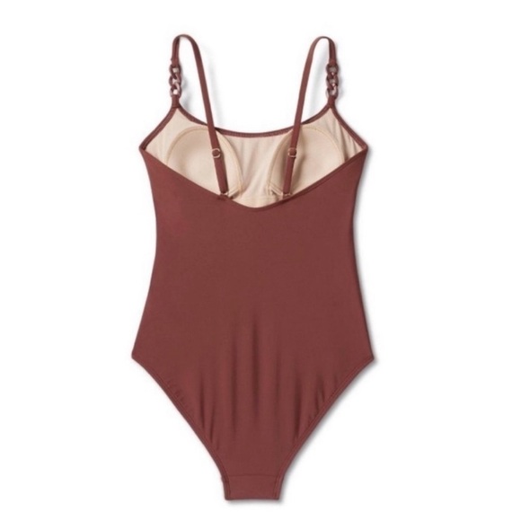 Kona Sol Brown One piece chain Link Strap Detail size Large - Picture 5 of 14